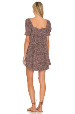 Brianna Dress Sepia Brown -Fashion Clothing Store AATR WD21 V3