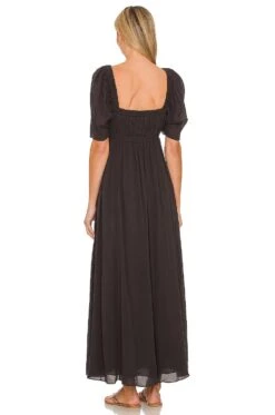 Emily Dress Washed Black -Fashion Clothing Store AATR WD26 V3