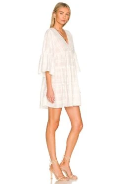 Marley Dress Bone -Fashion Clothing Store ACMR WD104 V2