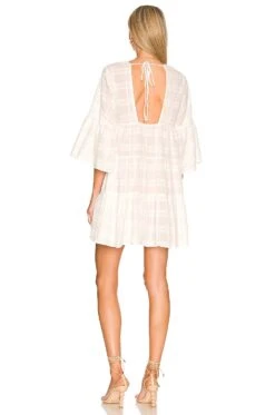 Marley Dress Bone -Fashion Clothing Store ACMR WD104 V3