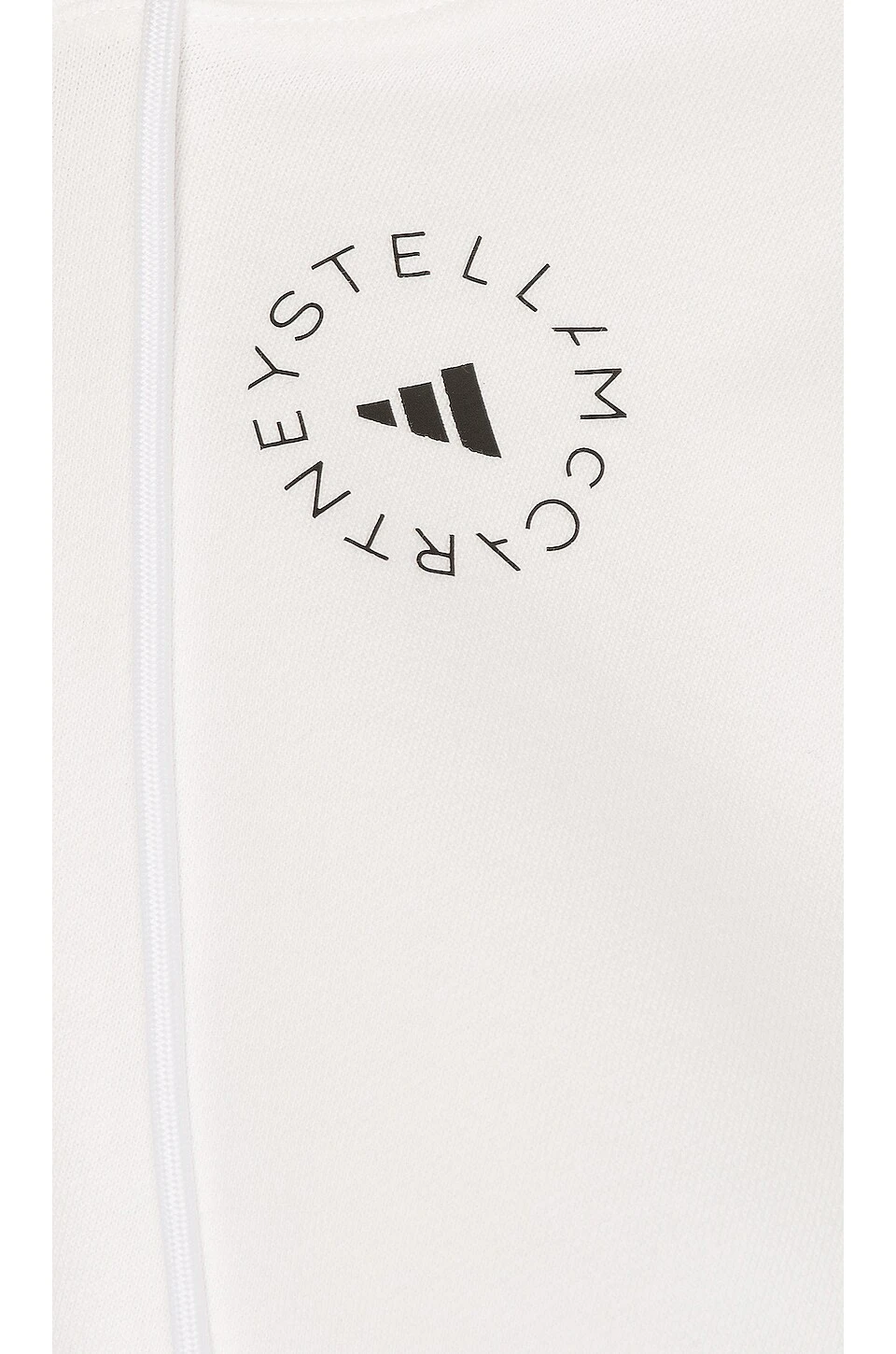 Adidas By Stella Mccartney ASMC Crop Hoodie White 7 Adidas By Stella Mccartney ASMC Crop Hoodie White - Image 5