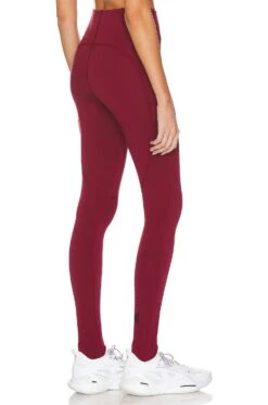 Adidas By Stella Mccartney TrueStrength Yoga Tight Collegiate Burgundy -Fashion Clothing Store ADID WP178 V4