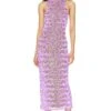 Serenity Midi Dress Placed Violet Ditsy