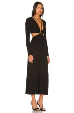 MAXIVESTIDO BONDI Noir -Fashion Clothing Store AFFM WD65 V2