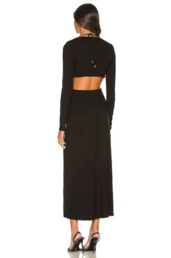 MAXIVESTIDO BONDI Noir -Fashion Clothing Store AFFM WD65 V3