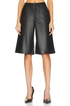 X REVOLVE Jasen Shorts Noir