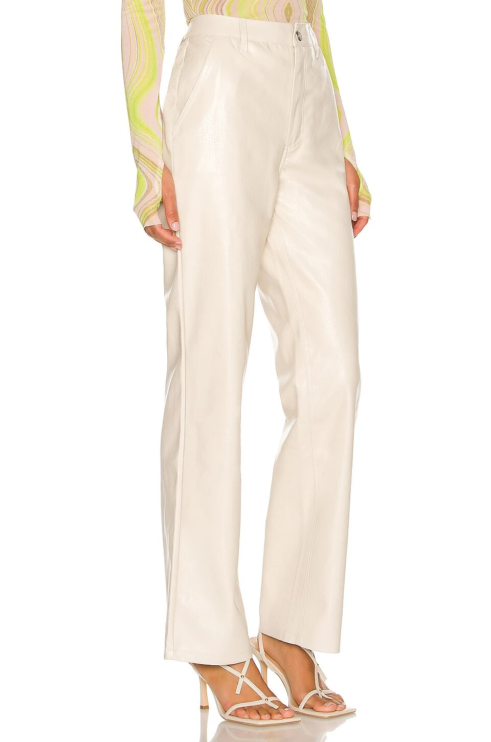 Fez High Rise Straight Leg Off White 4 Fez High Rise Straight Leg Off White - Image 2