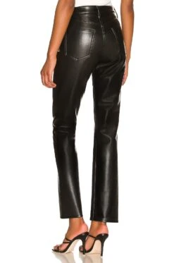 AGOLDE Recycled Leather Lyle Low Rise Slim Detox -Fashion Clothing Store AGOL WP23 V3