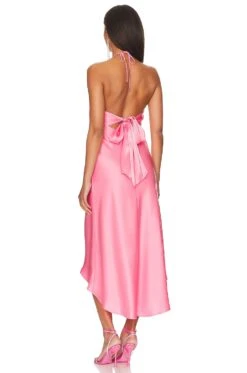 Alice + Olivia Rayni Midi Dress Primrose 7 Alice + Olivia Rayni Midi Dress Primrose -Fashion Clothing Store ALI WD992 V3