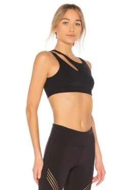 Peak Bra Black -Fashion Clothing Store ALOR WM419 V2