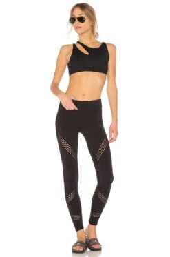 Peak Bra Black -Fashion Clothing Store ALOR WM419 V4