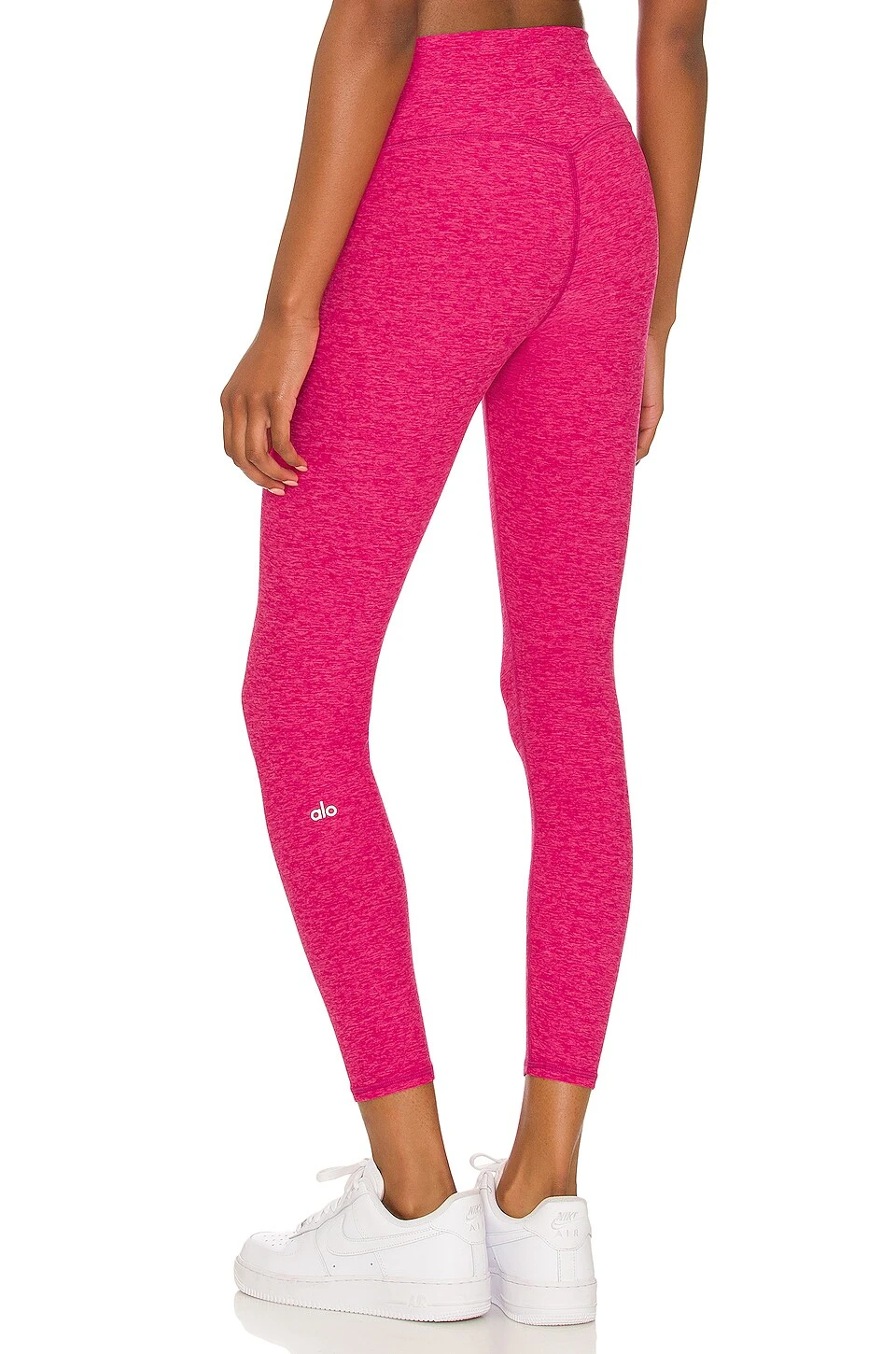 Alosoft High-Waist 7/8 Highlight Legging Magenta Crush Heather 5 Alosoft High-Waist 7/8 Highlight Legging Magenta Crush Heather - Image 3