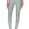High Waist Airlift Brushed Legging Cosmic Grey -Fashion Clothing Store ALOR WP211 V1