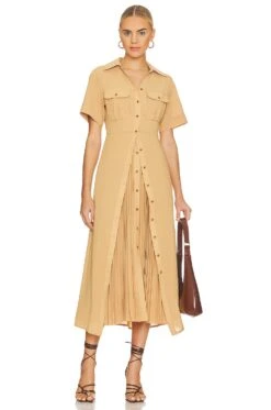 A.L.C. Florence Dress Raffia