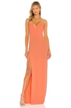 X REVOLVE Cherri Gown Cobalt 15 X REVOLVE Cherri Gown Cobalt -Fashion Clothing Store AMAN WD1267 V1