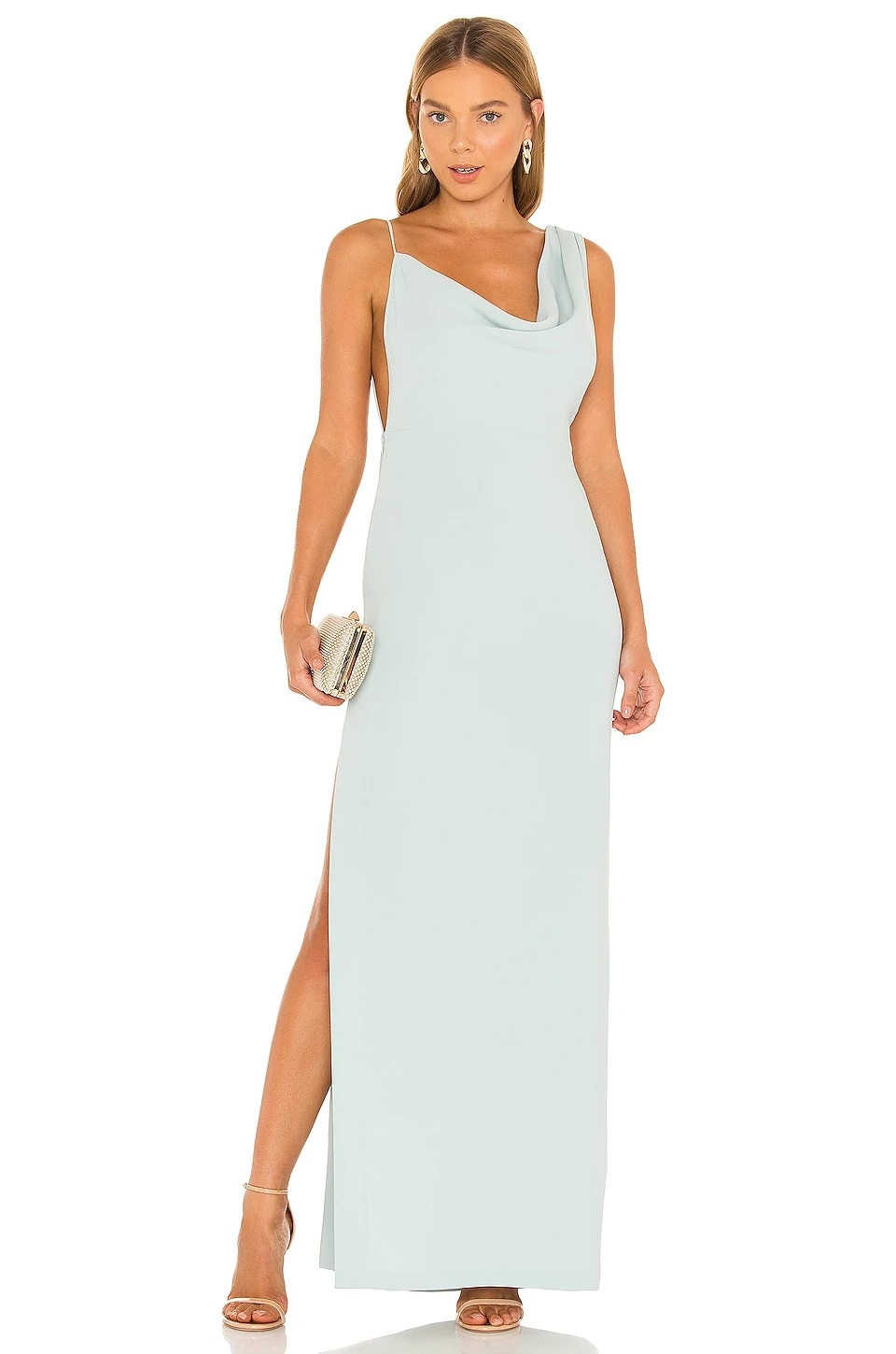 X REVOLVE Arial Gown Blush 11 X REVOLVE Arial Gown Blush - Image 9