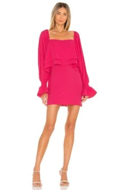 Kade Dress Cerise