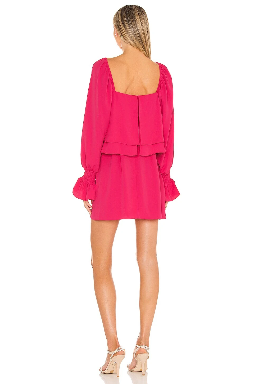 Kade Dress Cerise 5 Kade Dress Cerise - Image 3