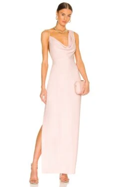 X REVOLVE Arial Gown Blush