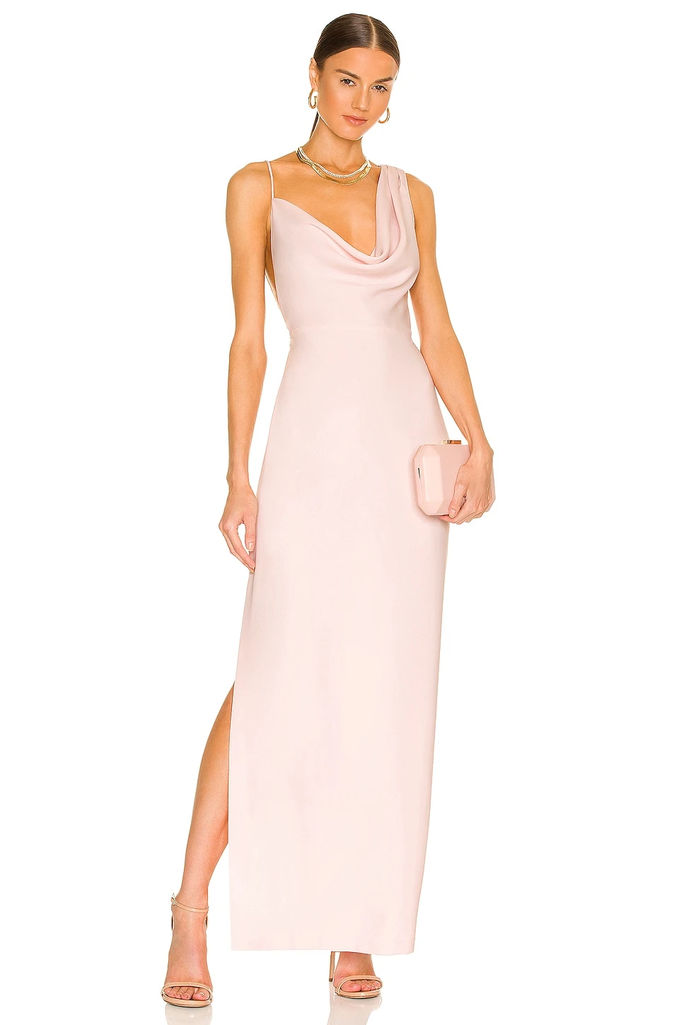X REVOLVE Arial Gown Blush 3 X REVOLVE Arial Gown Blush