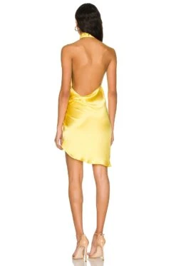 Samba Dress Canary -Fashion Clothing Store AMAN WD1412 V3