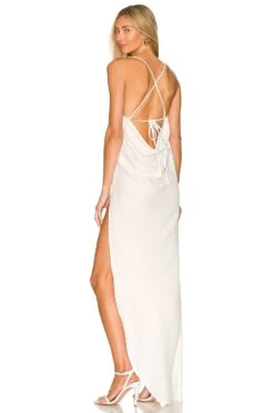 Janet Gown Ivory -Fashion Clothing Store AMAN WD1465 V3