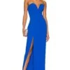 X REVOLVE Cherri Gown Cobalt 1 X REVOLVE Cherri Gown Cobalt -Fashion Clothing Store AMAN WD1528 V1