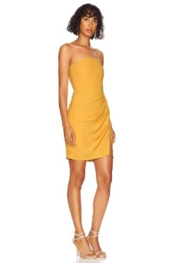 Mohan Dress Citron 8 Mohan Dress Citron -Fashion Clothing Store AMAN WD1558 V2