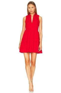 X REVOLVE Connolly Dress Ruby