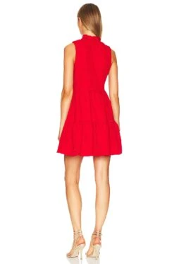 X REVOLVE Connolly Dress Ruby -Fashion Clothing Store AMAN WD1616 V3