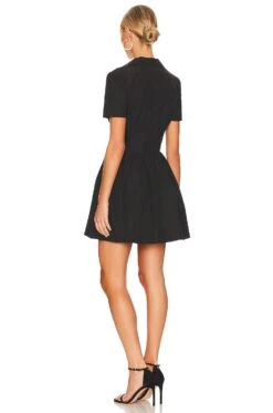 X REVOLVE Saskia Mini Dress Black -Fashion Clothing Store AMAN WD1632 V3
