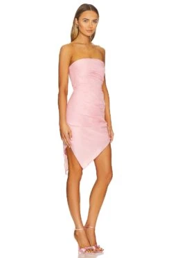 Emelia Dress Pink 6 Emelia Dress Pink -Fashion Clothing Store AMAN WD1751 V2