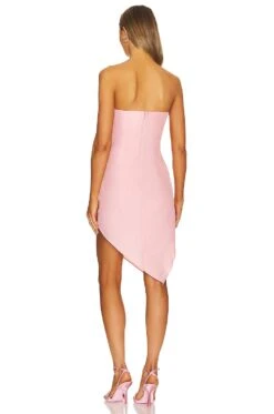 Emelia Dress Pink 7 Emelia Dress Pink -Fashion Clothing Store AMAN WD1751 V3