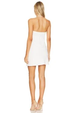 Canaria Dress Ivory 9 Canaria Dress Ivory -Fashion Clothing Store AMAN WD1793 V3