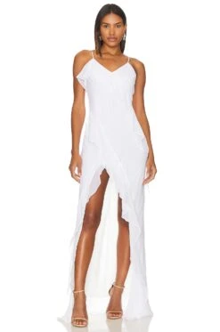 Cassilda Gown Berry -Fashion Clothing Store AMAN WD1801 V1