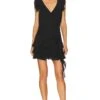 Carissa Mini Dress Black -Fashion Clothing Store AMAN WD1858 V1