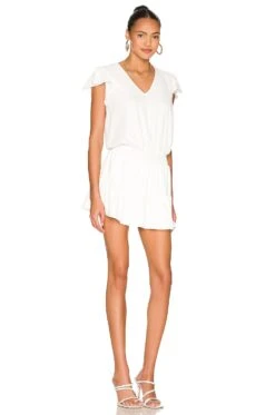 Marsha Romper Ivory -Fashion Clothing Store AMAN WR128 V2