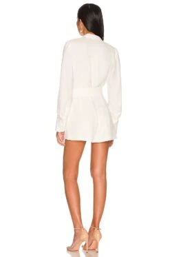 X REVOLVE Sabina Romper Ivory 7 X REVOLVE Sabina Romper Ivory -Fashion Clothing Store AMAN WR141 V3