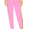 5 Stripe Sweatpant Neon Pink, Yellow, & Purple -Fashion Clothing Store ANAT WP60 V1