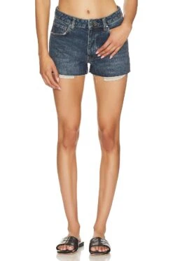 ANINE BING Leya Short Dark Sea