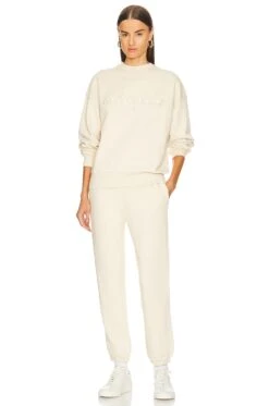 ANINE BING Sport Evan Jogger Cream -Fashion Clothing Store ANIN WP60 V5