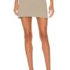 ANINE BING Elise Skirt Green Khaki 1 ANINE BING Elise Skirt Green Khaki -Fashion Clothing Store ANIN WQ40 V1