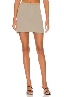 ANINE BING Elise Skirt Green Khaki