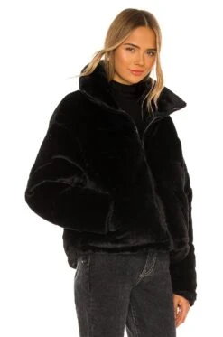 APPARIS Billie Jacket Noir -Fashion Clothing Store APRS WO43 V2