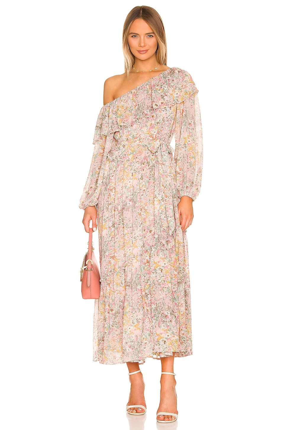 Kaylani Dress Pink Multi Floral 3 Kaylani Dress Pink Multi Floral