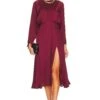 Marin Dress Wine -Fashion Clothing Store ASTR WD327 V1