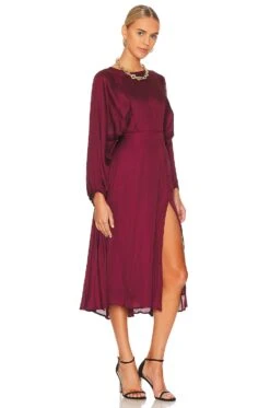 Marin Dress Wine 7 Marin Dress Wine -Fashion Clothing Store ASTR WD327 V2