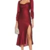 Gracie Dress Merlot -Fashion Clothing Store ASTR WD332 V1