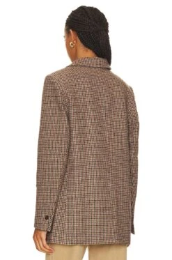 Pauline Blazer Brown & Purple Multi 11 Pauline Blazer Brown & Purple Multi -Fashion Clothing Store ASTR WO68 V4