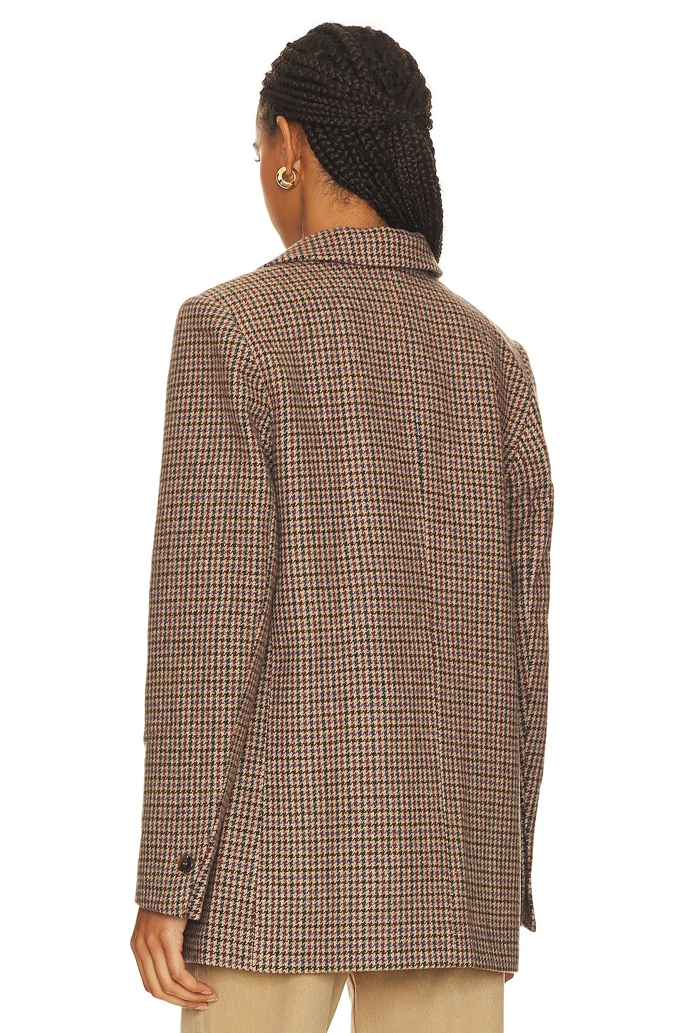 Pauline Blazer Brown & Purple Multi 6 Pauline Blazer Brown & Purple Multi - Image 4